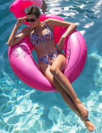 Freya Viva La Fiesta Halter Bikini Top - Multi