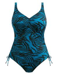 Fantasie Palmetto Bay V-Neck Swimsuit Zen Blue
