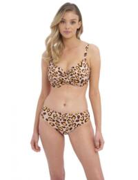 Fantasie Kabini Oasis Full Cup Bikini Top Leopard