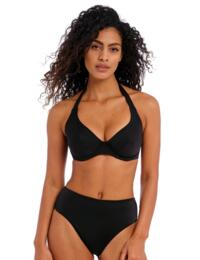 Freya Jewel Cove High Waist Bikini Brief Plain Black
