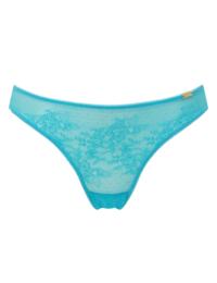 Gossard Glossies Lace Brief Turquoise Sea