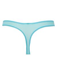 Gossard Glossies Lace Thong Turquoise Sea