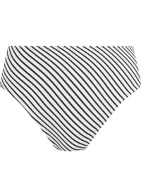  Freya Jewel Cove High Waist Bikini Brief  Stripe Black