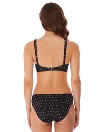  Freya Jewel Cove Underwired High Apex Bikini Top Black 