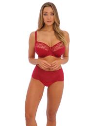 Fantasie Lace Ease Invisible Stretch Full Brief Red