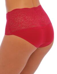 Fantasie Lace Ease Invisible Stretch Full Brief Red