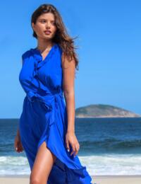 Pour Moi Midaxi Beach Dress Ultramarine