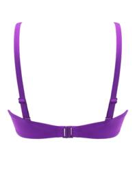 Pour Moi Samoa Bandeau Bikini Top Purple