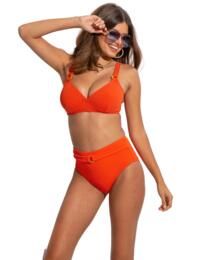 Pour Moi Cali Tummy Control Bikini Briefs Orange