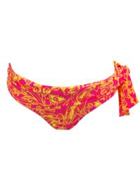 Pour Moi Freedom Fold Over Bikini Brief Pink/Yellow