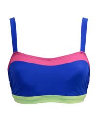  Pour Moi Palm Springs Hidden Underwired Cami Top Ultramarine/Pink/Citrus