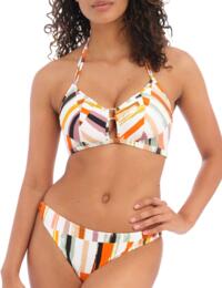 Freya AS202211 Shell Island Wireless Triangle Bikini Top - Multi
