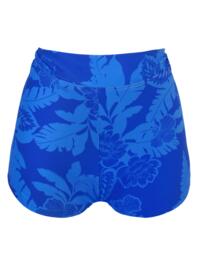 Pour Moi Maui Bikini Shorts Blue Tropical