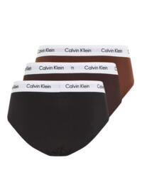 Calvin Klein Hip Brief 3 Pack Black/Umber/Woodland