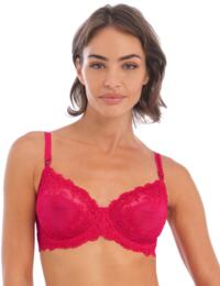 WACOAL Mahogany Rose Fire and Lace Underwire Bra, US 40DD, UK 40DD