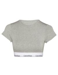Calvin Klein Modern Cotton T-Shirt Bralette Grey Heather 