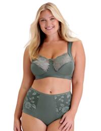 Miss Mary Of Sweden Lovely Lace Full Cup Bra Green 