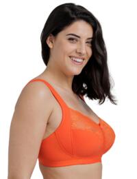 Miss Mary Of Sweden Lovely Lace Full Cup Bra Orange 