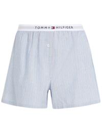  Tommy Hilfiger Pyjama Set White/Nola Stripe Blue