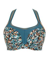 Panache Wired Sports Bra Abstract Animal