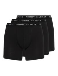 Tommy Hilfiger Mens Boxer Brief 3 Pack Black 