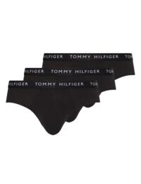 Tommy Hilfiger Mens 3 Pack Brief Black 