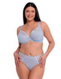 Curvy Kate Centre Stage Plunge Bra Icy Blue