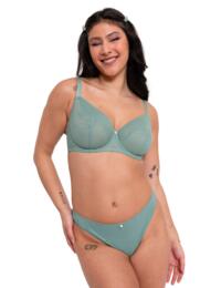 Curvy Kate Happy Boobs And Bums Brazilian Brief Sage Green