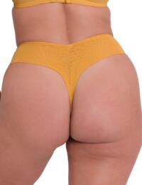 Curvy Kate Centre Stage Deep Thong Turmeric