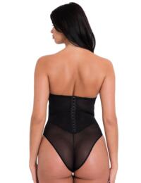 Scantilly by Cruvy Kate Icon Plunge Strapless Padded Body Black 