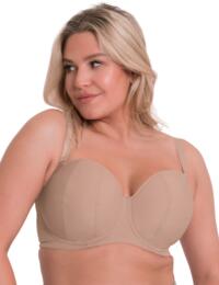Curvy Kate Luxe-Updated Strapless Bra Latte