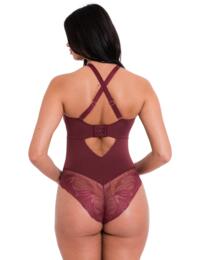 Scantilly by Curvy Kate Indulgence Lacy Body Oxblood