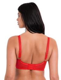 Scantilly by Curvy Kate Fascinate Plunge Bra Poppy Red