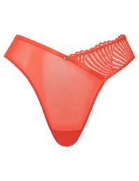 Scantilly by Curvy Kate Authority Thong Lava Red