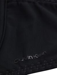 Calvin Klein Sheer Marquisette Lightly Lined Demi Bra Black