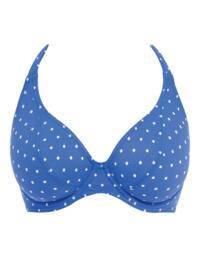 Freya Jewel Cove UW Halter Bikini Top Azure 