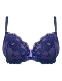 Pour Moi Amour Padded Underwired Bra Navy/Lavender 