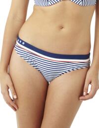 CW0069 Cleo Lucille Classic Bikini Pant Navy Stripe - CW0069 Bikini Brief