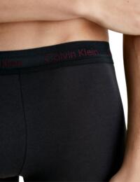 Calvin Klein Mens Cotton Stretch Low Rise Trunk 3 Pack B-Woodrose, Fld Olv, Deep Rouge Lg