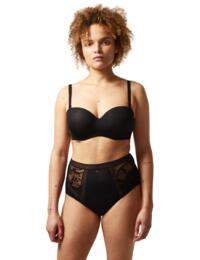 Chantelle True Lace High-Waisted Brief Black