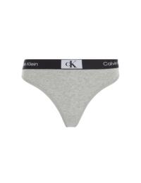 Calvin Klein CK1996 Thong Grey Heather 