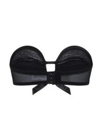Playful Promises Bettie Page Strapless Overwire Bra Black