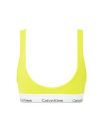 Calvin Klein Modern Cotton Bralette Bra Citrina