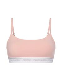 Calvin Klein CK One Cotton Unlined String Bralette Countryside Pink