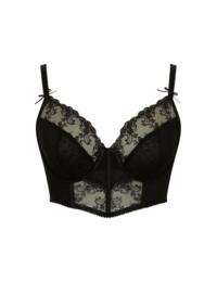 Cleo by Panache Camille Longlined Plunge Bra Black