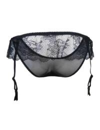 Pour Moi Frill Me Skirted Suspender Brief Black/Red
