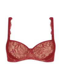 Triumph Amourette Charm Padded Bra in Spicy Red