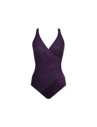 Miraclesuit Must Have Oceanus Swimsuit Sangria Purple 