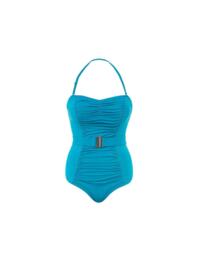 Seaspray Amelia Bandeau Swimsuit Turquoise