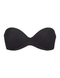 Calvin Klein Perfectly Fit Strapless Push-Up Bra Black
